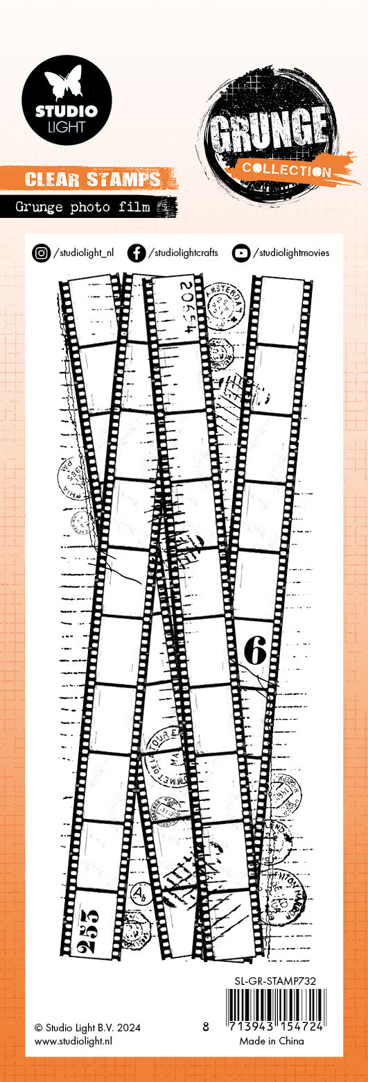 Studio Light Grunge fotofilm clear stamp