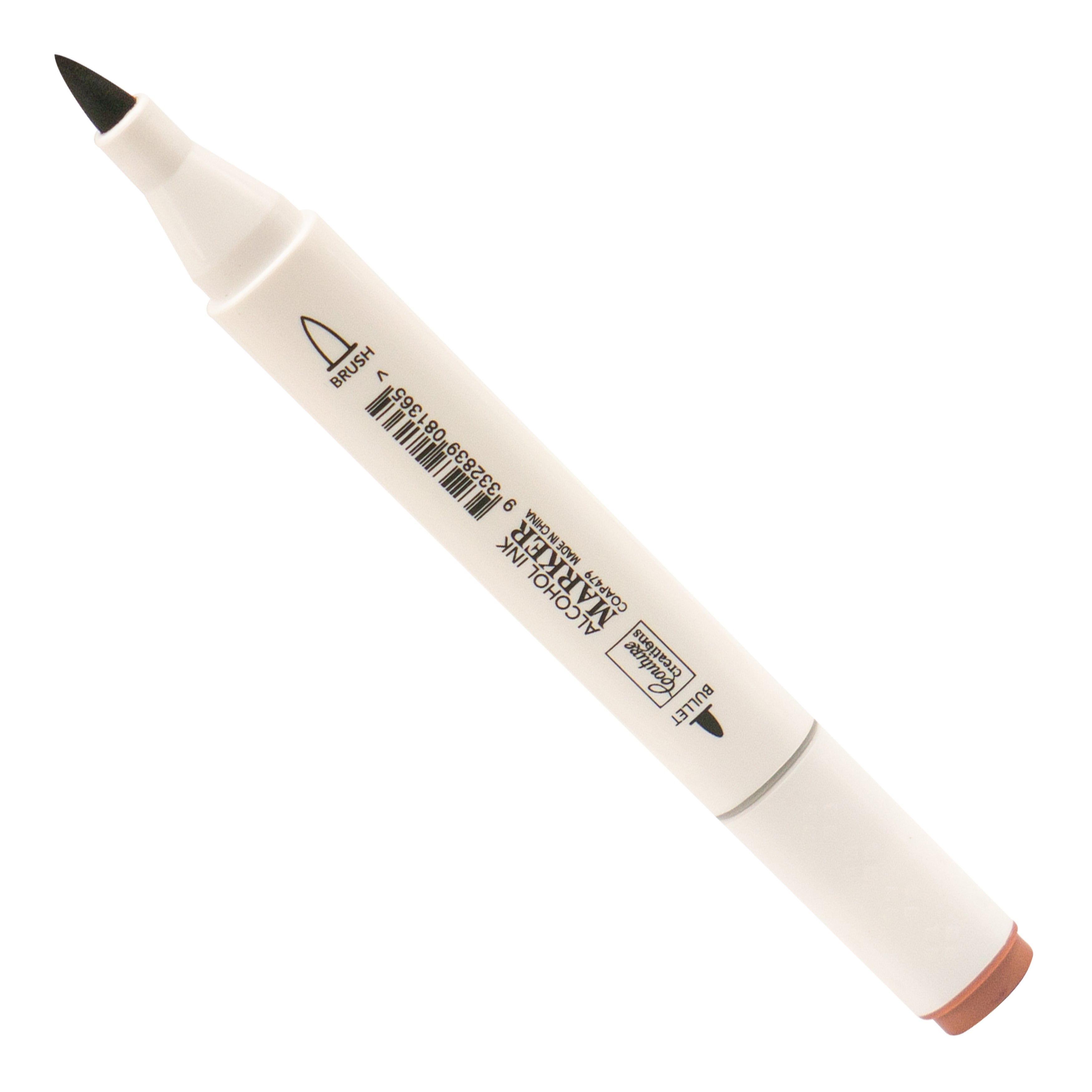 Couture Creations Twin Tip Light Brown tusj lysebrun dobbel