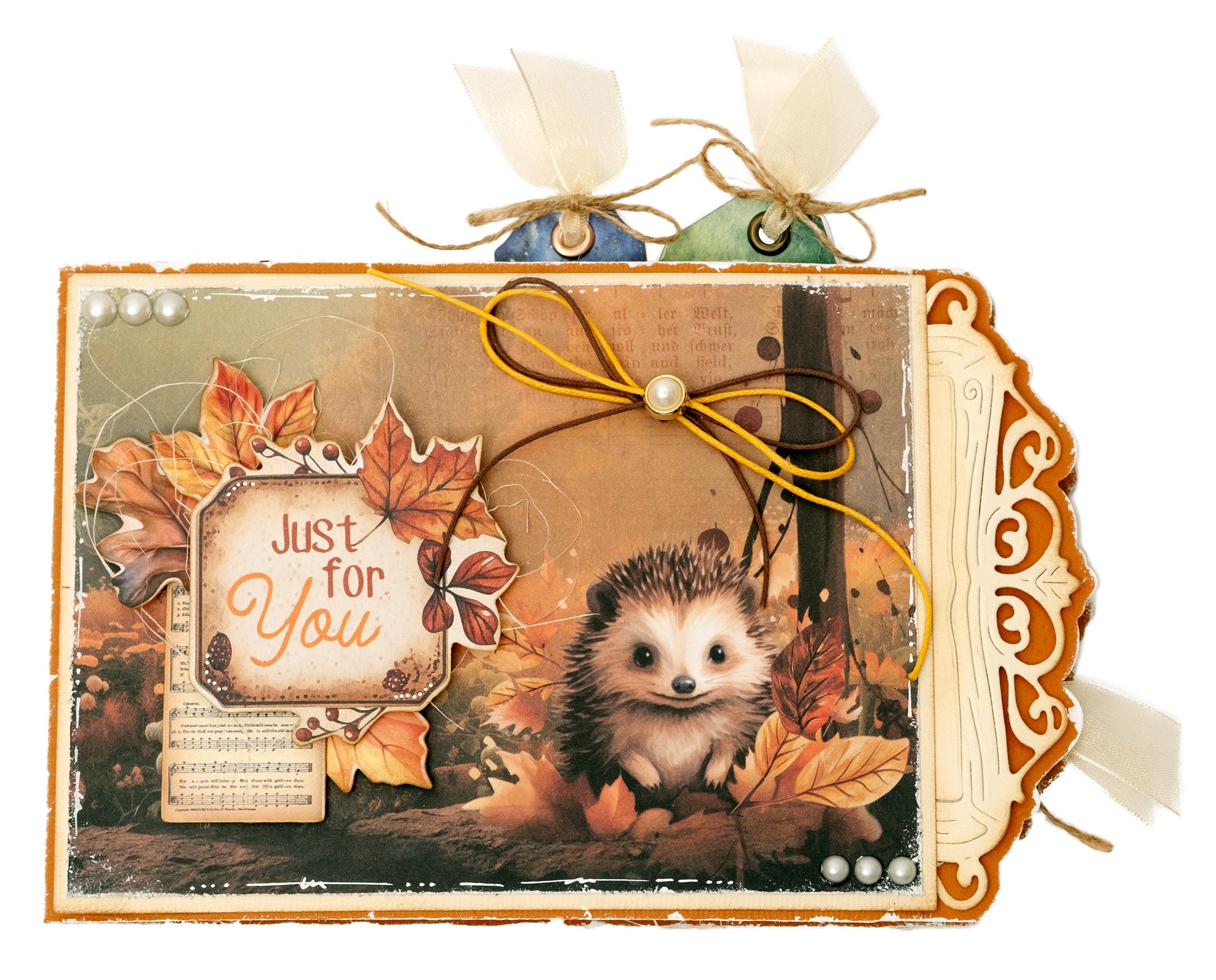Studio Light Charming Autumn Background Papers papirblokk 36 ark