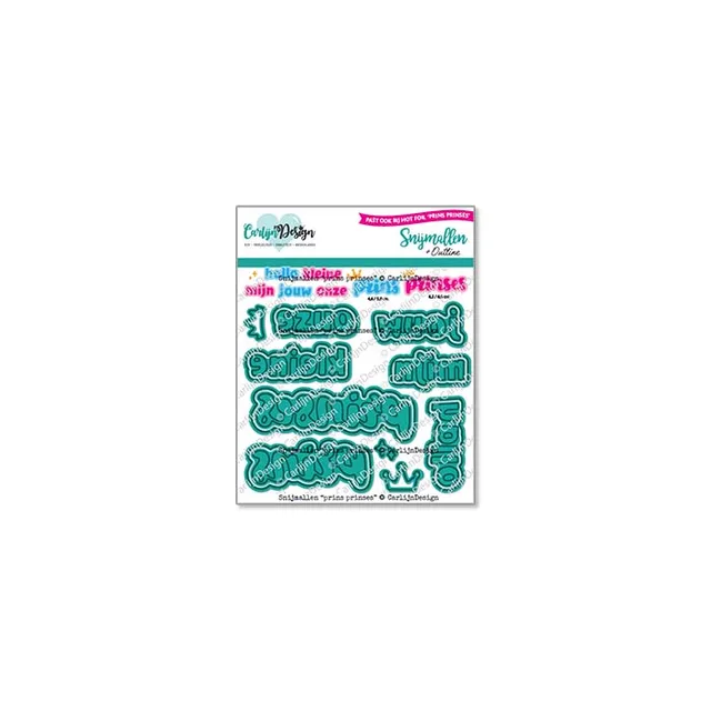 CarlijnDesign Prins Prinses CDSN-0288 dies prins og krone