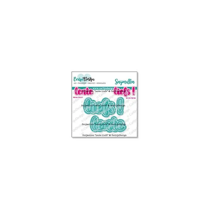 CarlijnDesign CDSN-0212 dies lente liefs brush