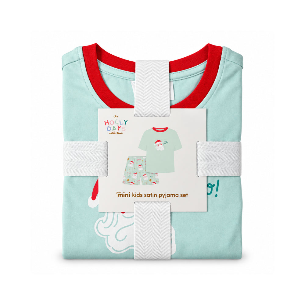KaiserCraft Holly Days Kids Pyjama Set barnepysjamas Ho Ho Ho