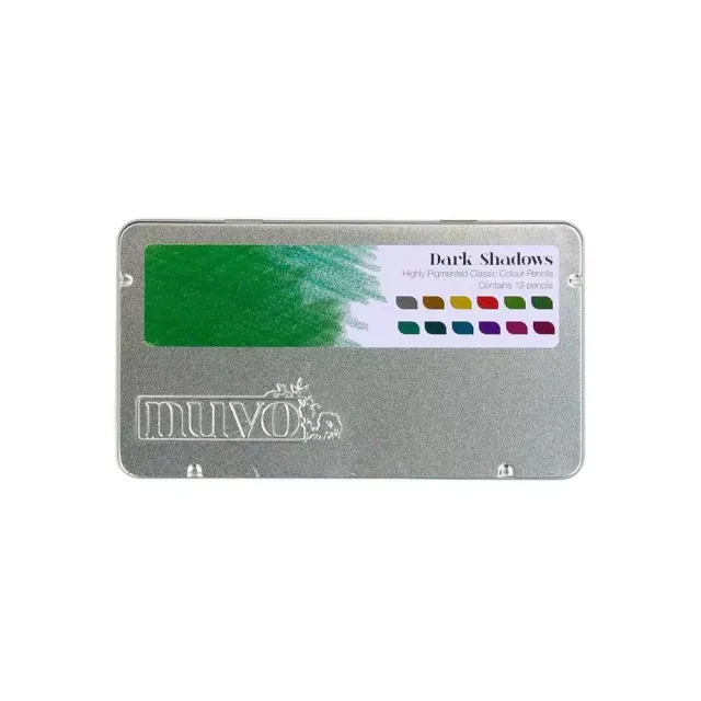 Nuvo Classic Colour Pencils Dark Shadows fargeblyanter 12 pk