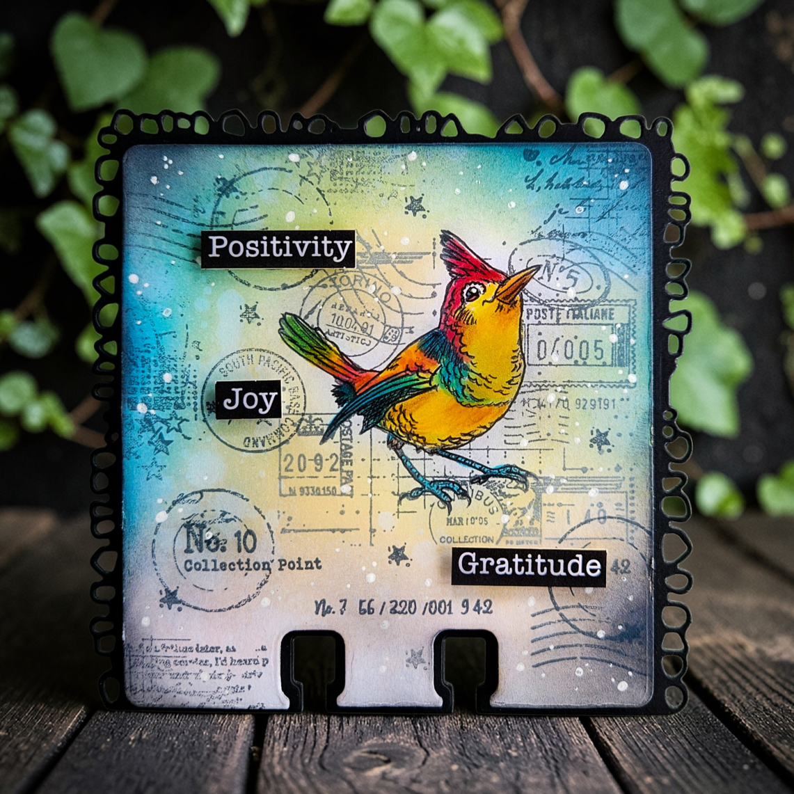 AALL & Create TP-1341 Bee Geometry stempelsett A6 bier