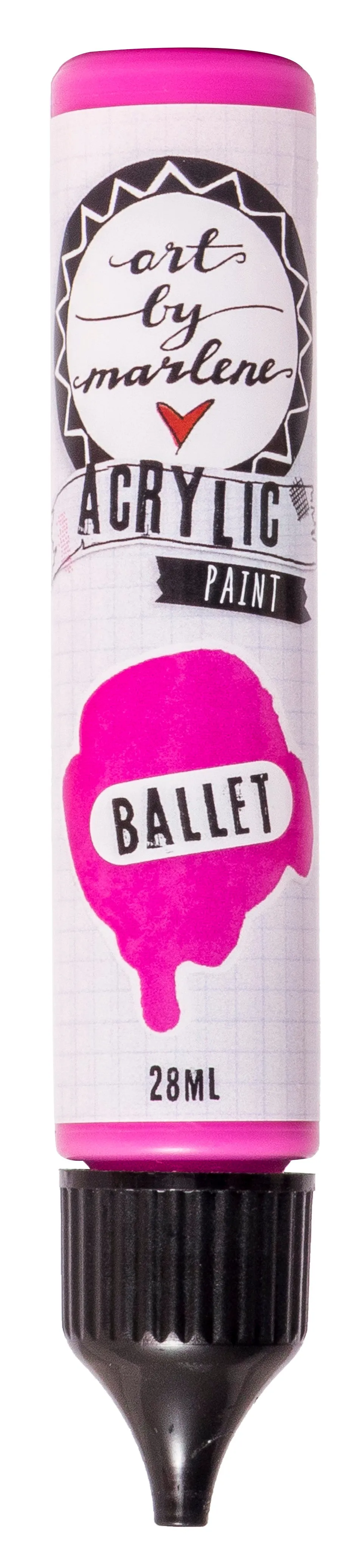Art by Marlene Essentials akrylmaling Ballet rosa 28 ml