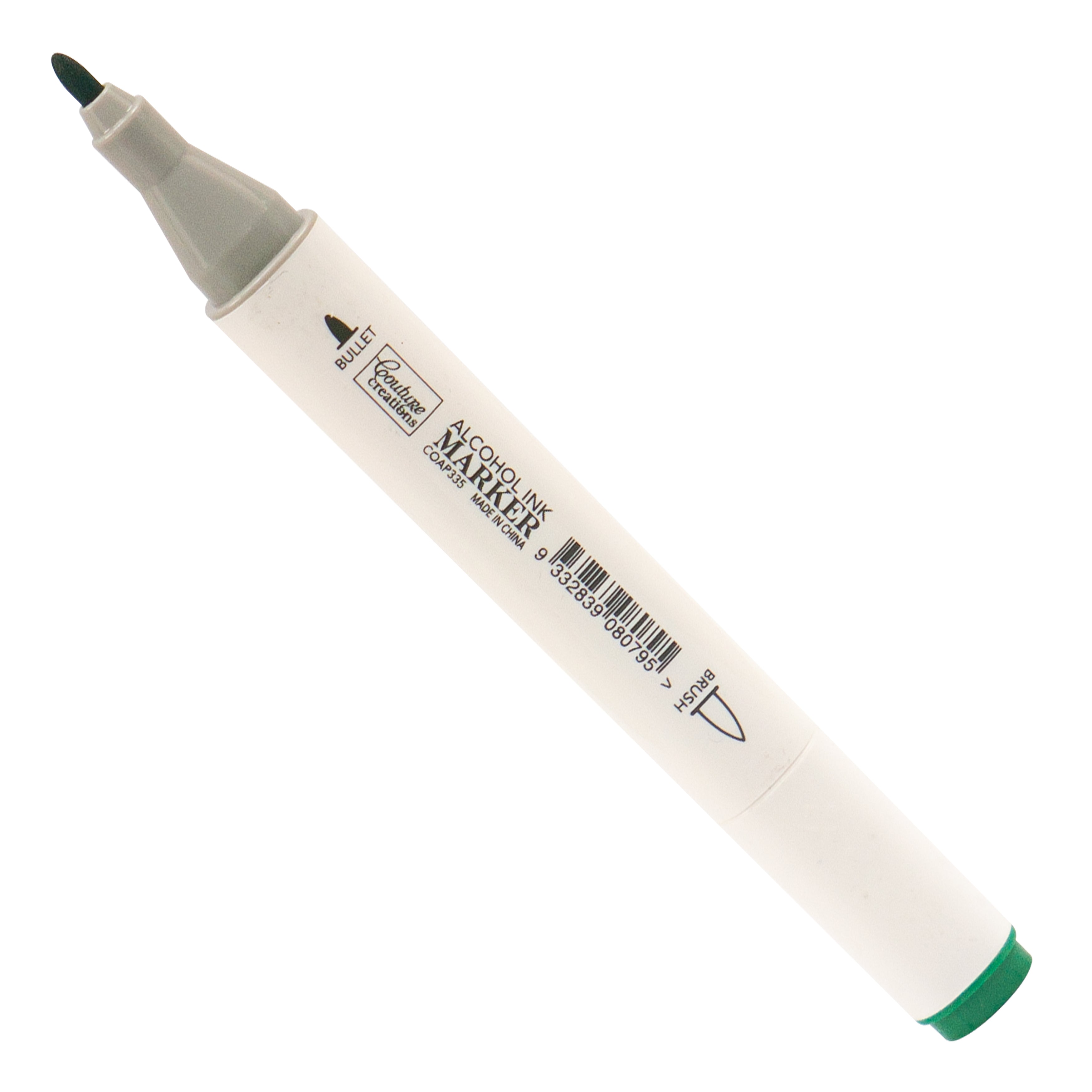 Couture Creations Dark Green Twin Tip tusj mørkegrønn