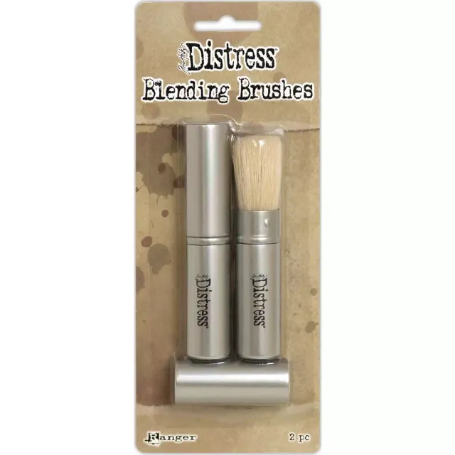 Tim Holtz Distress Retractable Blending Brush 2-pk børste