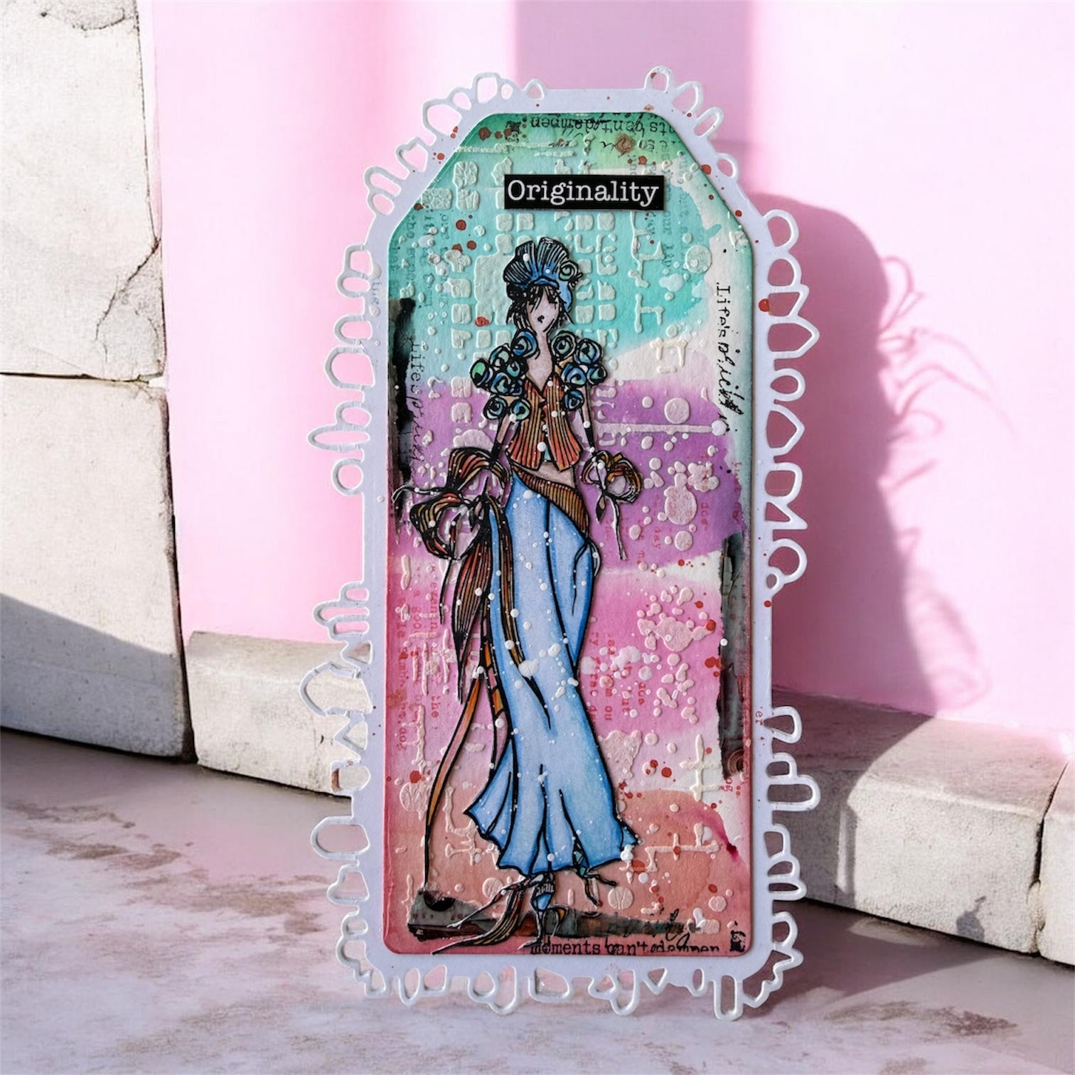 AALL & Create TP-1401 Art of Bouquet stempelsett A6 blomst
