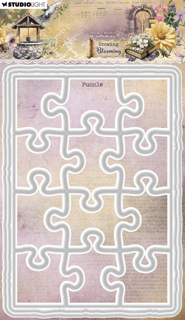 Jenine’s Mindful Art Growing & Blooming dies Puzzle puslespill