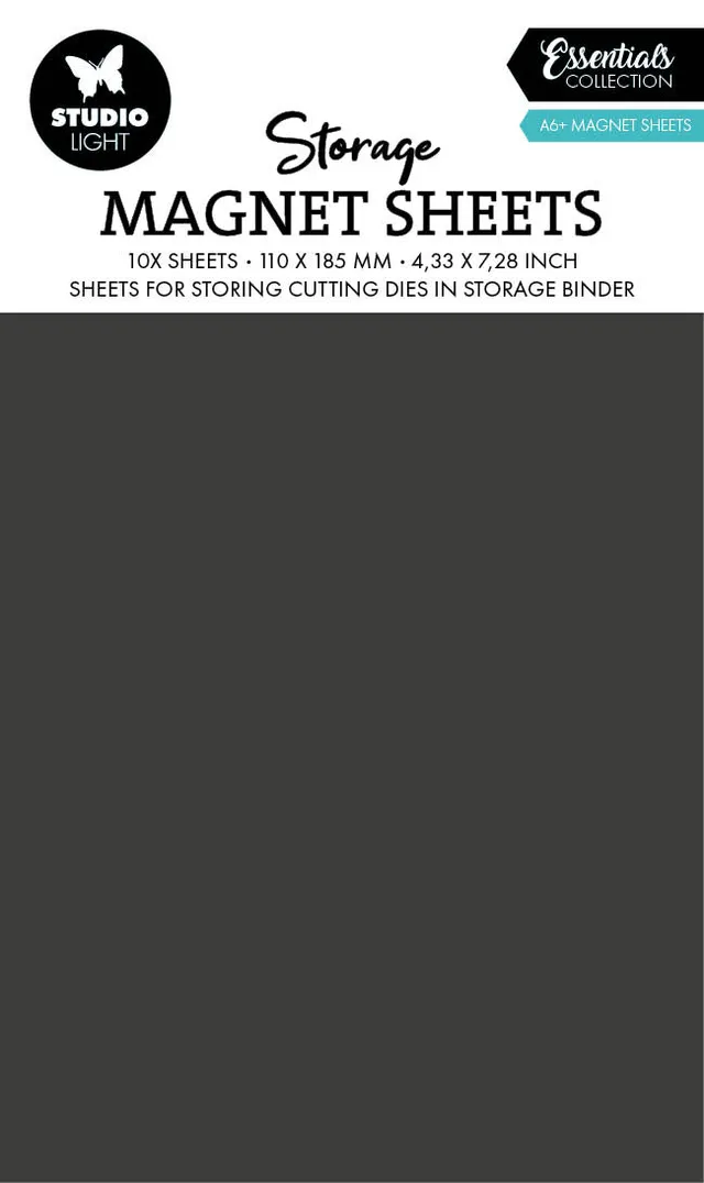 Studio Light Essentials Storage Magnet Sheet magnetark 10-pk A6+