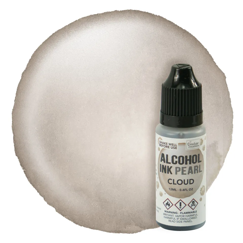 Couture Creations Alcohol Ink Pearl blekk 12 ml Cloud perlemor