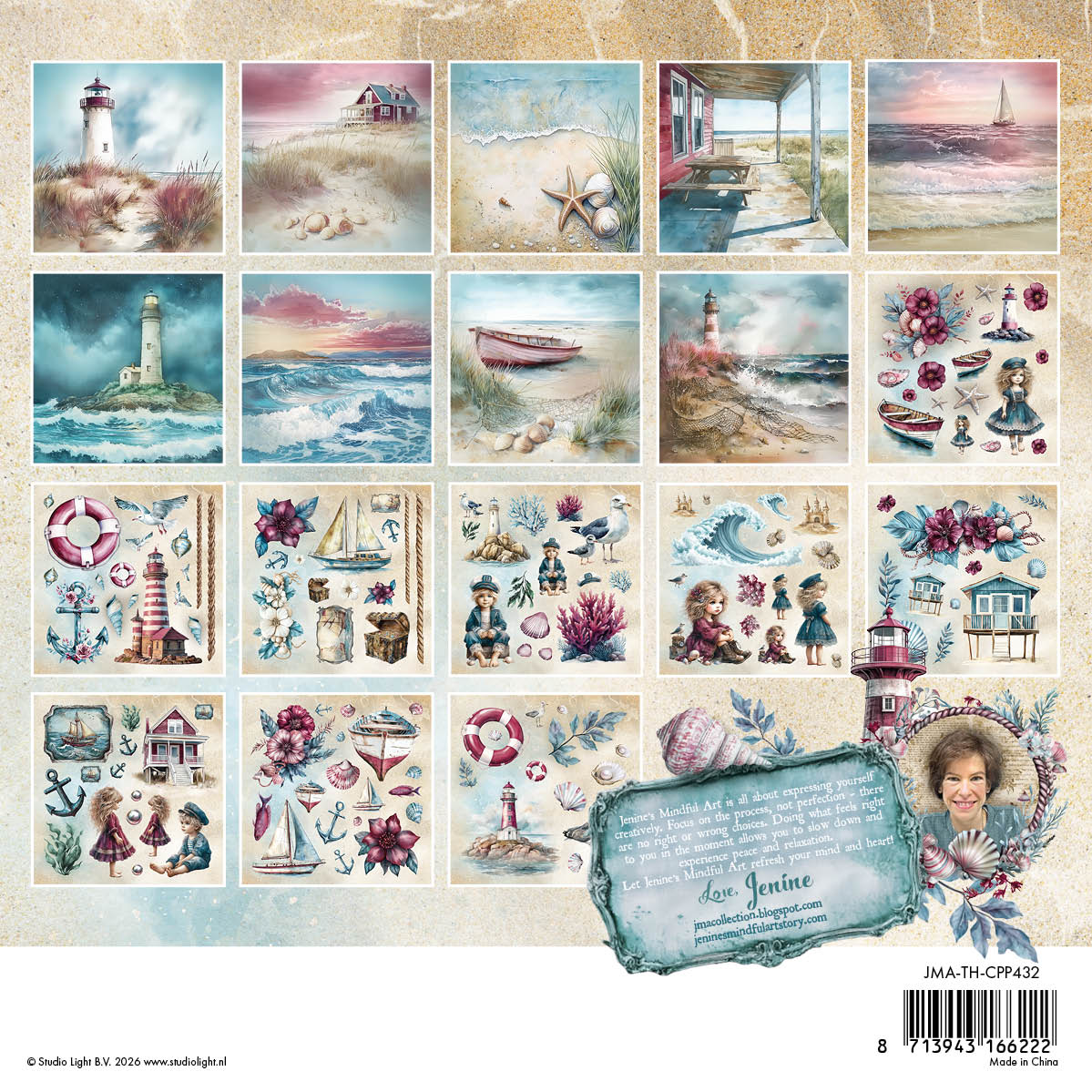 Studio Light Tide of Hope collageblokk backgrounds elements