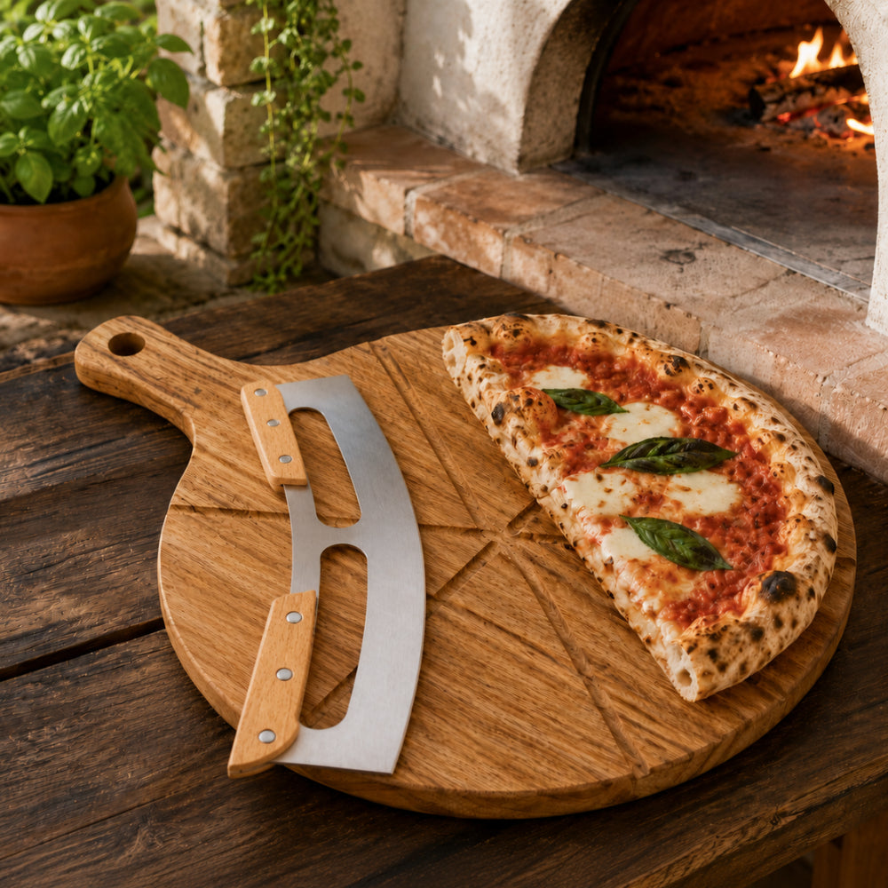 KaiserCraft Pizza Rocker pizzakutter 35 cm stål