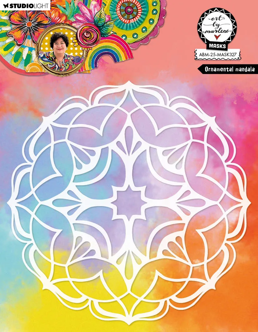 Studio Light Art by Marlene Ornamental mandala maske stencil