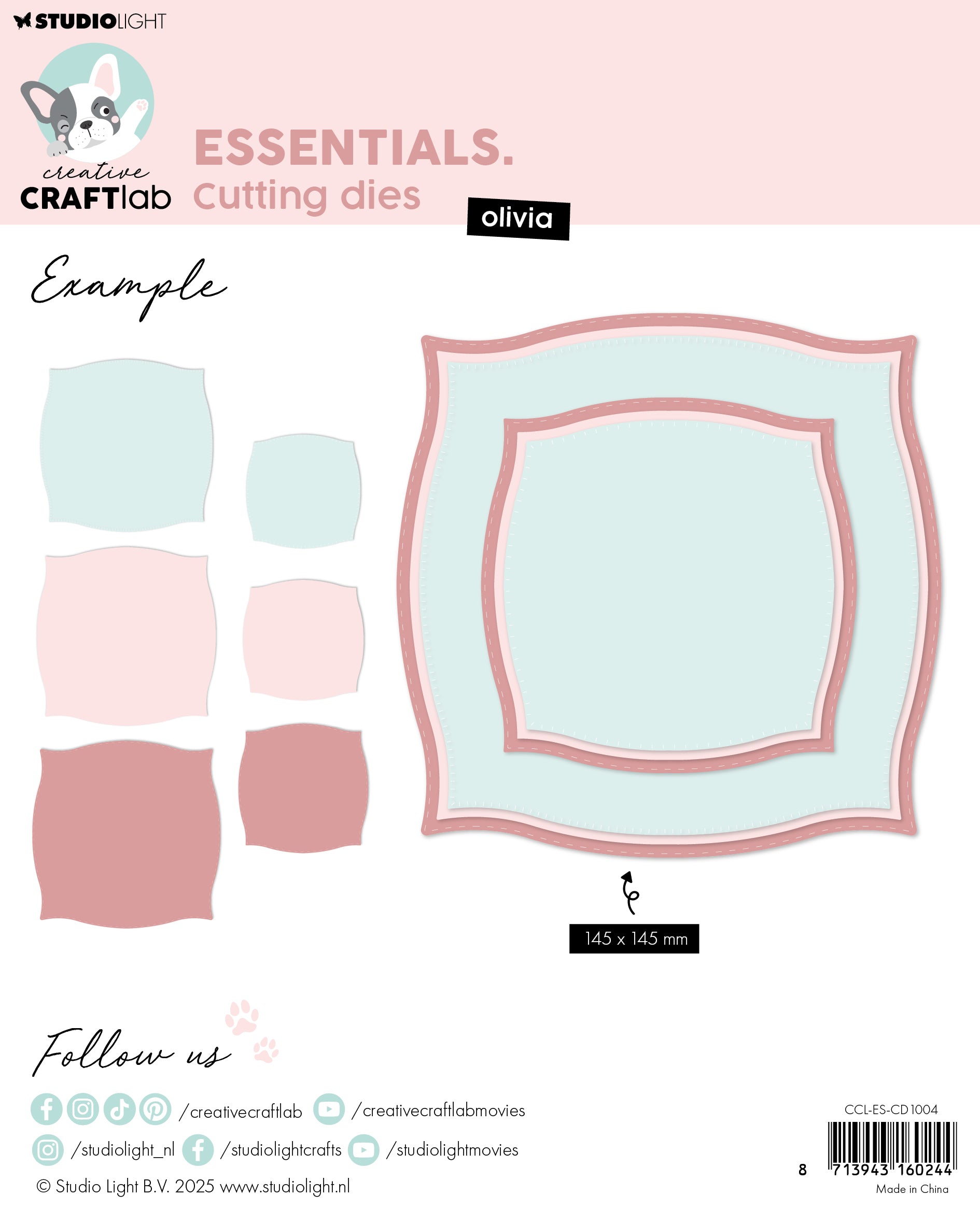 Studio Light Creative Craftlab Olivia dies kuttesett