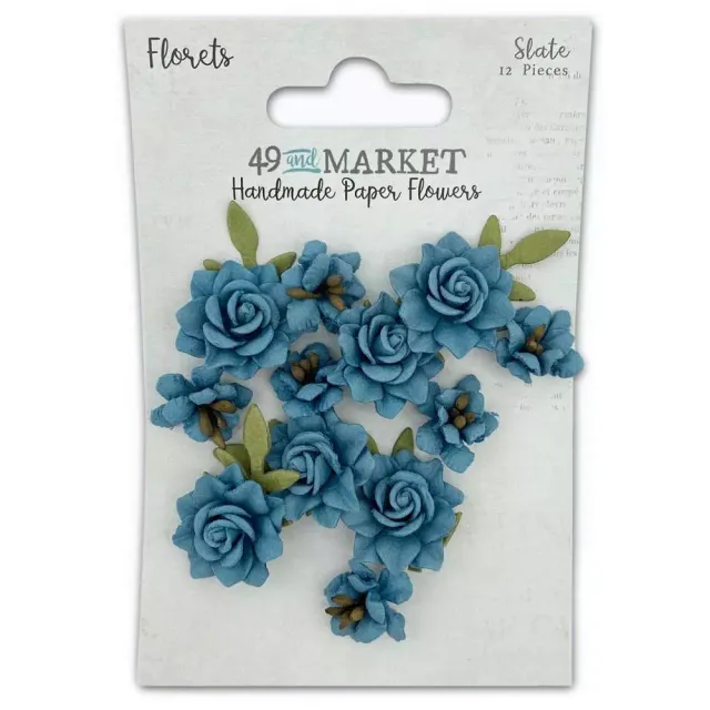 49 and Market Florets Slate papirblomster