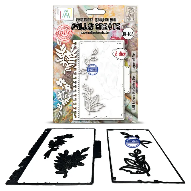 Aall and Create DI-106 Layers of Air dies 6-pk luftlag