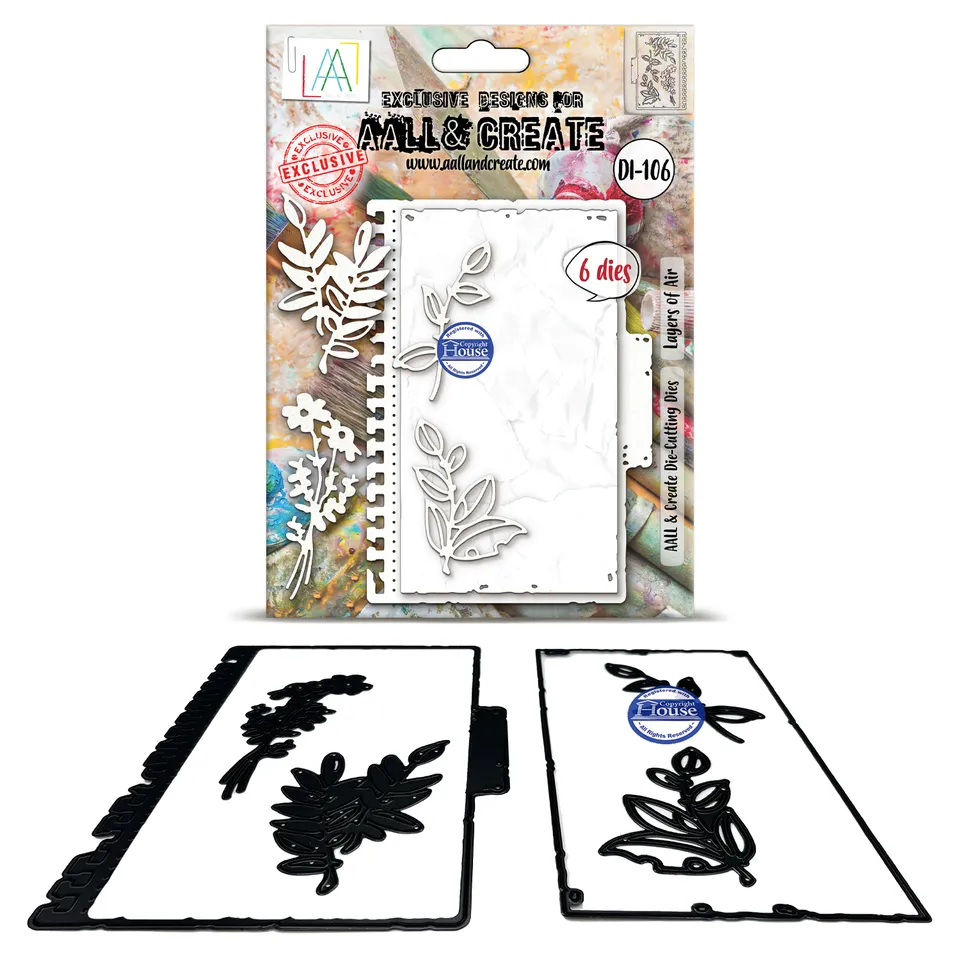 AALL & Create DI-106 Layers of Air dies 6-pk