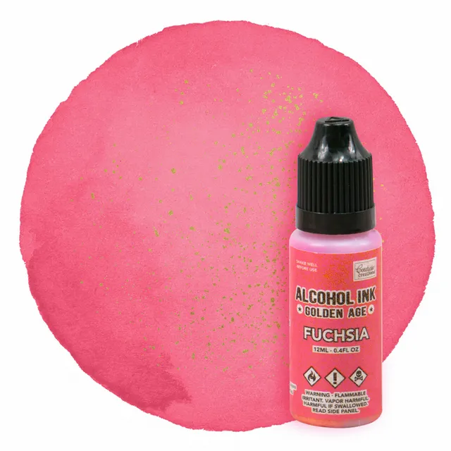 Couture Creations Golden Age alkoholblekk Fuschia 12 ml rosa