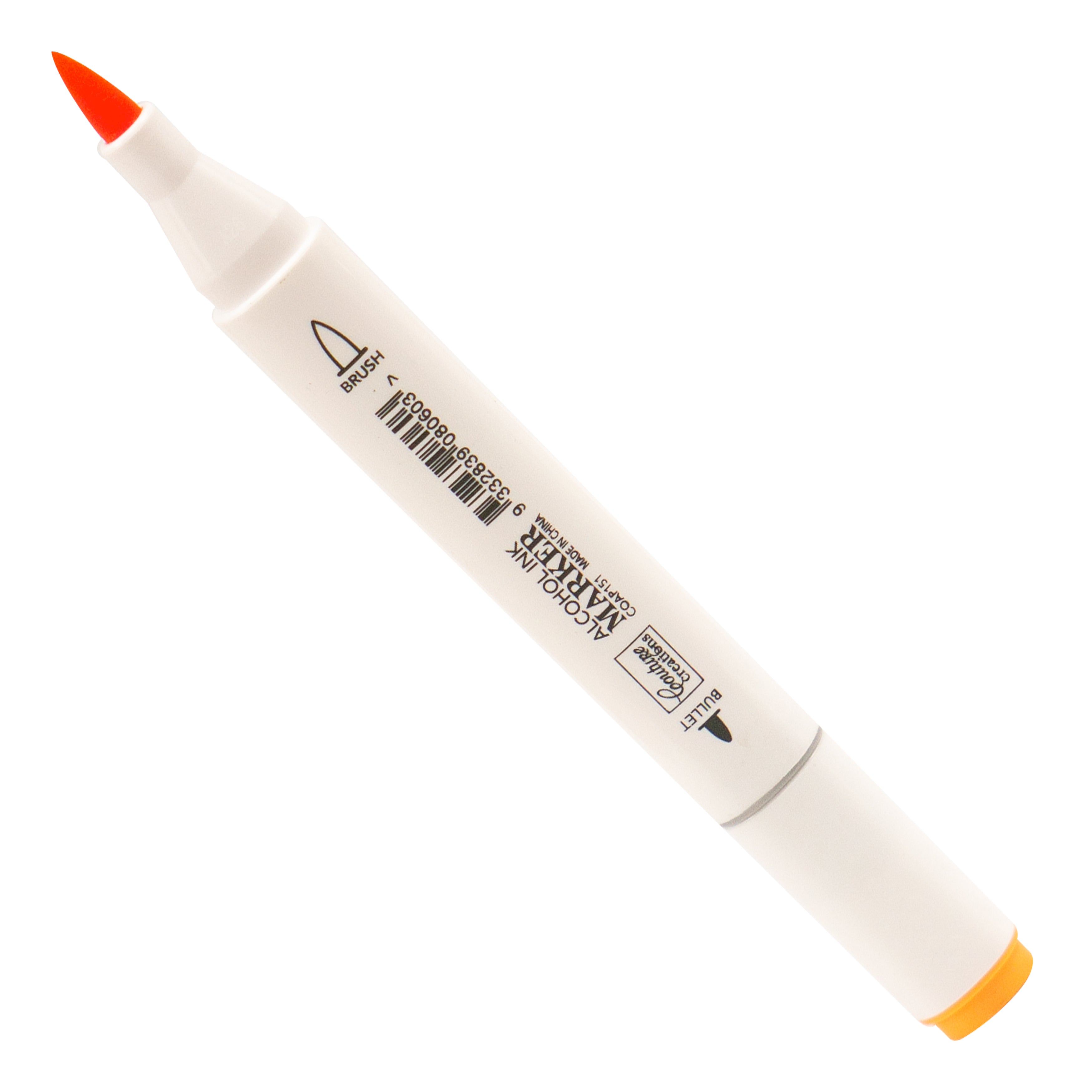 Couture Creations Light Orange Twin Tip tusj alkohol oransje