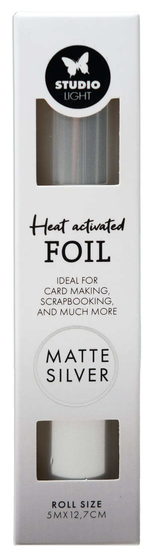 Studio Light Essentials hot foil matt sølv 5 m