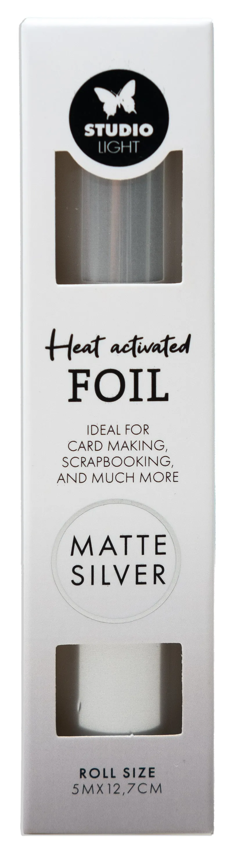 Studio Light Essentials hot foil matt sølv 5 m