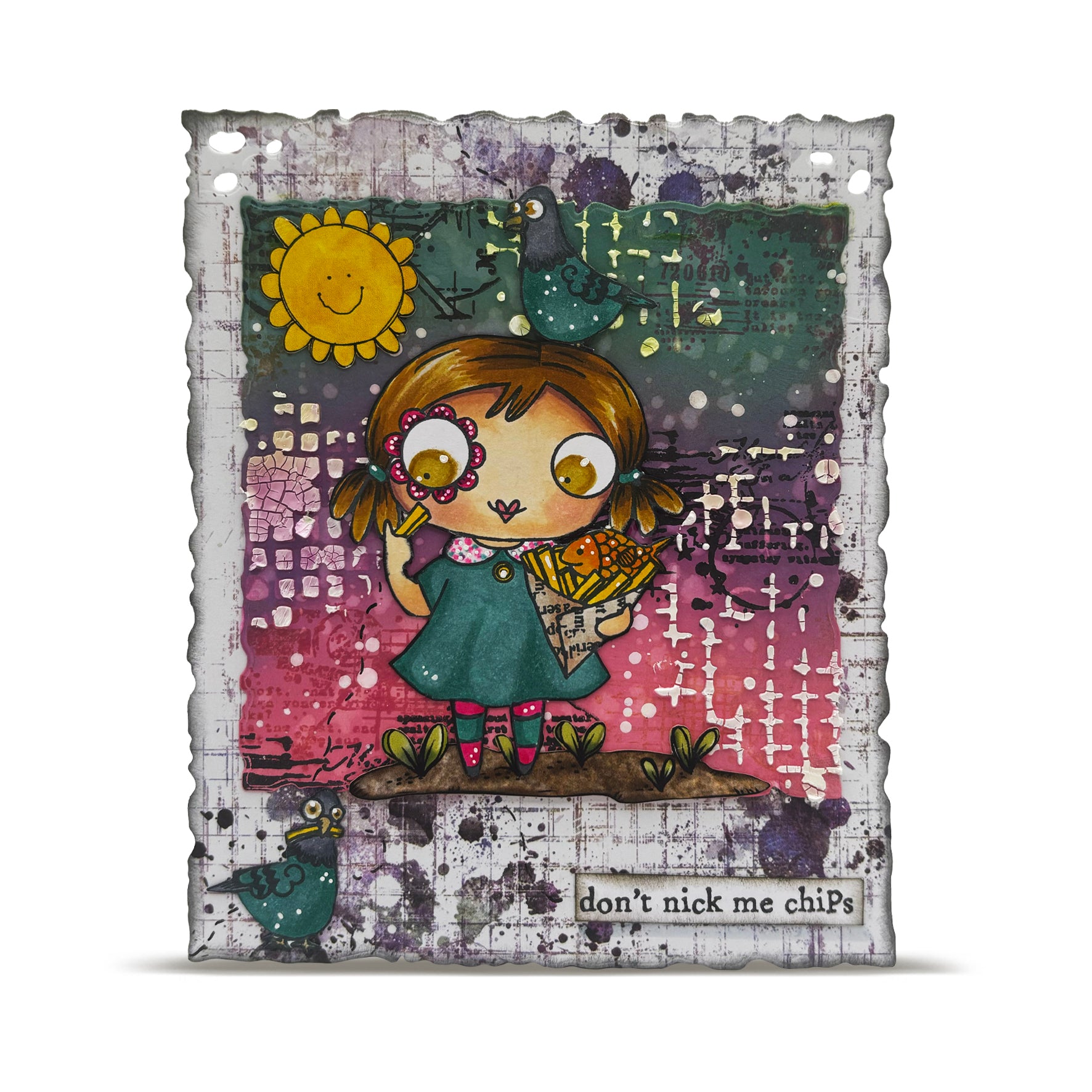 Aall and Create Postcards From London stempelbundle A7 London