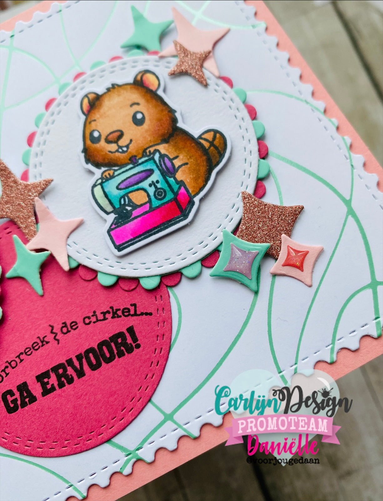CarlijnDesign Handwerk helden CDSN-0355 dies håndarbeid