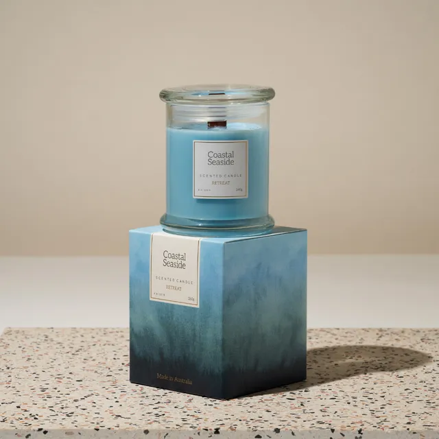 KaiserCraft Retreat Coastal Seaside duftlys 260g havduft