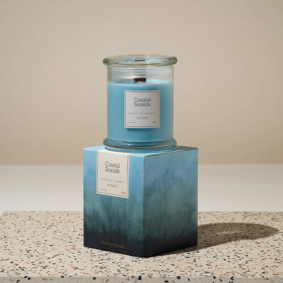 KaiserCraft Retreat Coastal Seaside duftlys 260g havduft