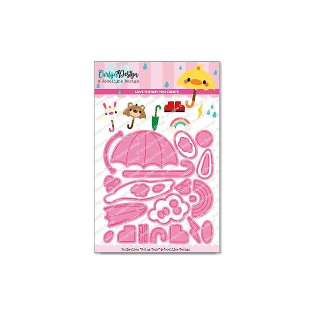CarlijnDesign CDJD-0036 Rainy Days dies regn