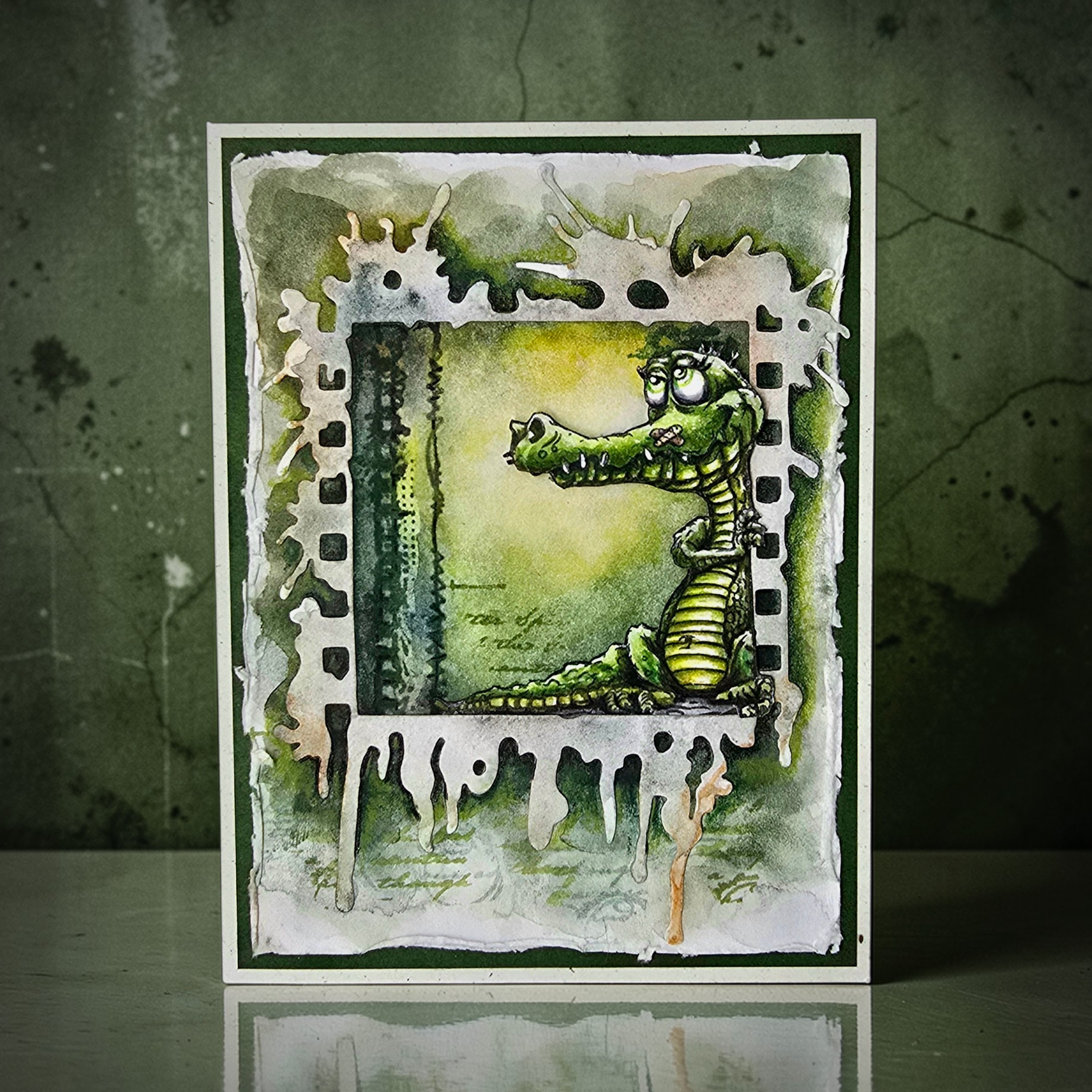 Aall and Create DI-120 Driplight diesett bakgrunn 10x14 cm