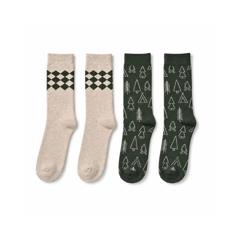 K&Co. Adventure sokker ull 2 par herre