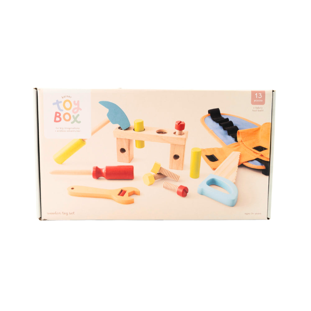 KaiserCraft Toy Box Builder byggesett tre 13 deler