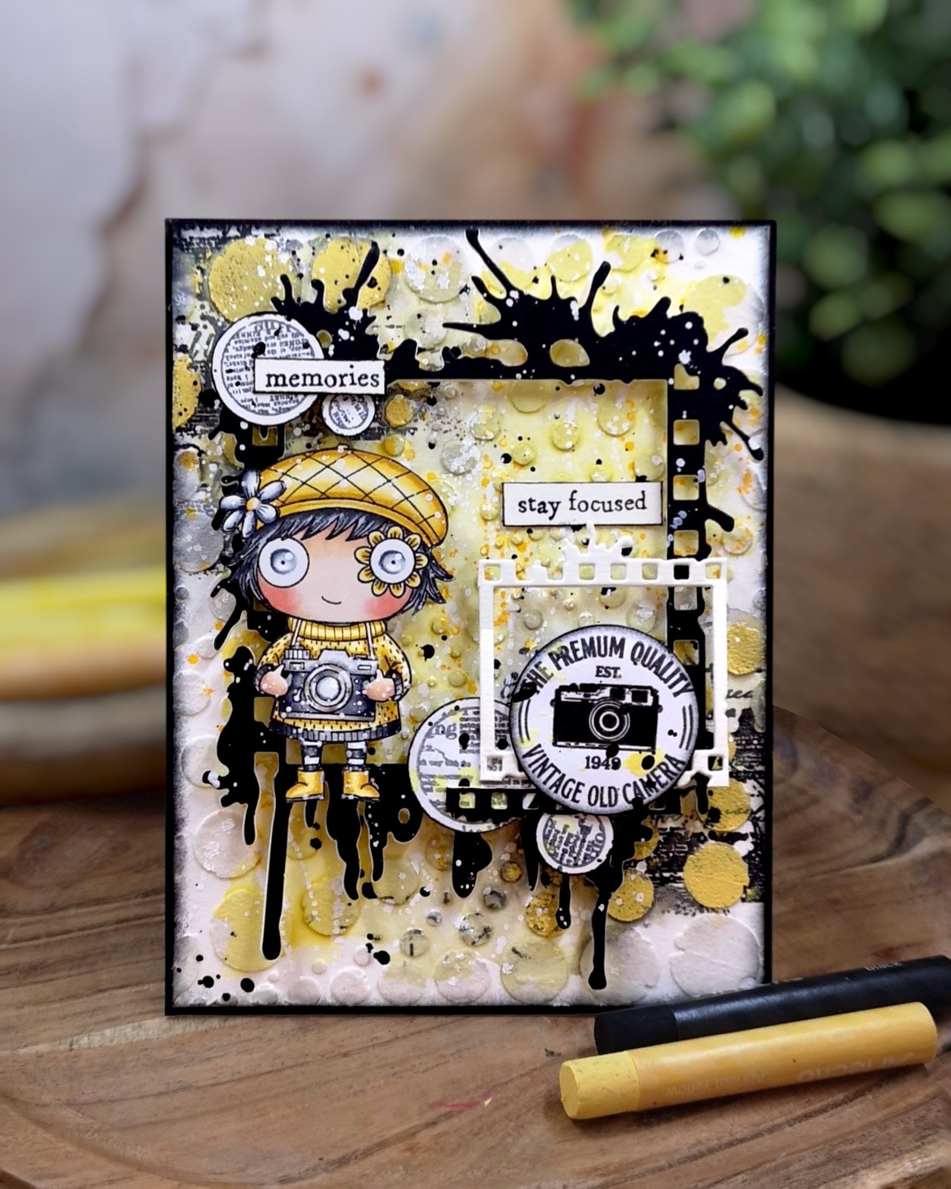 Aall and Create DI-120 Driplight diesett bakgrunn 10x14 cm