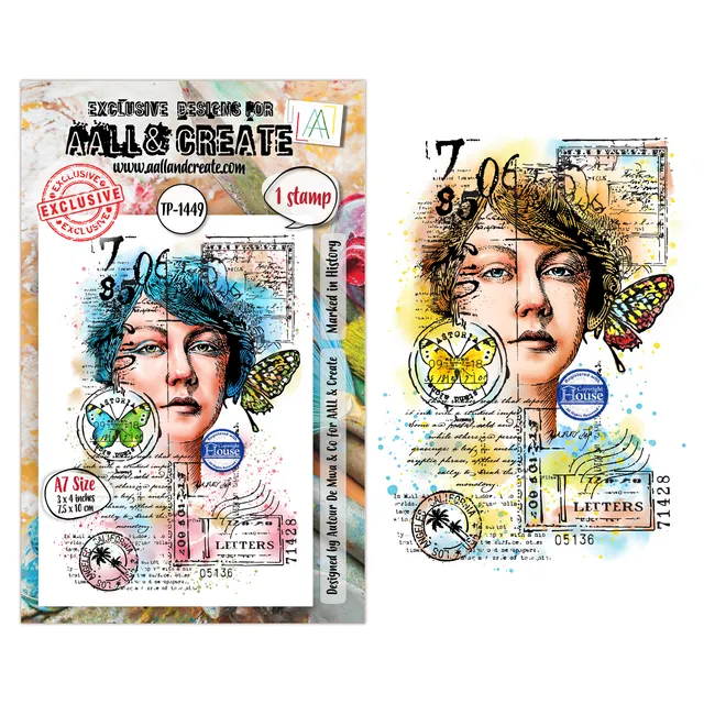 AALL & Create TP-1449 Marked in History stempel A7