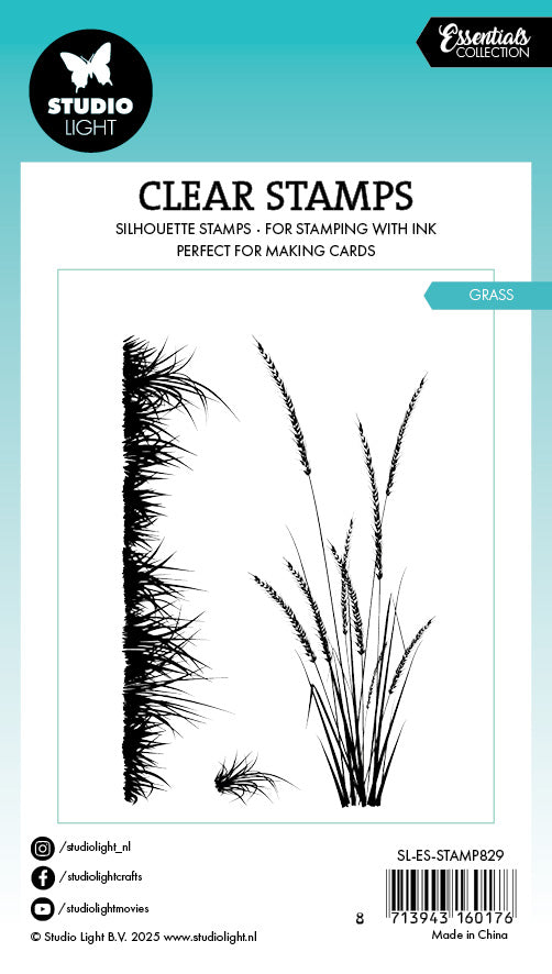 Studio Light Essentials Grass stempel gressbakgrunn