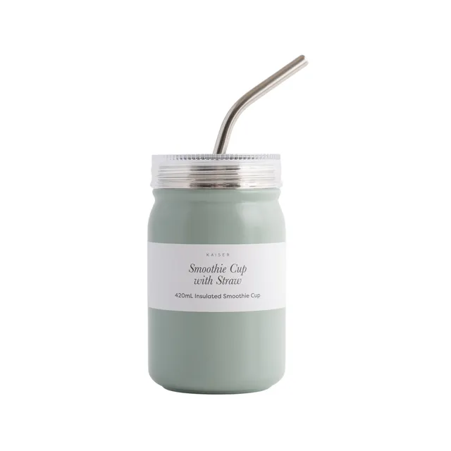 KaiserCraft House Series smoothie termokopp 420 ml salvie