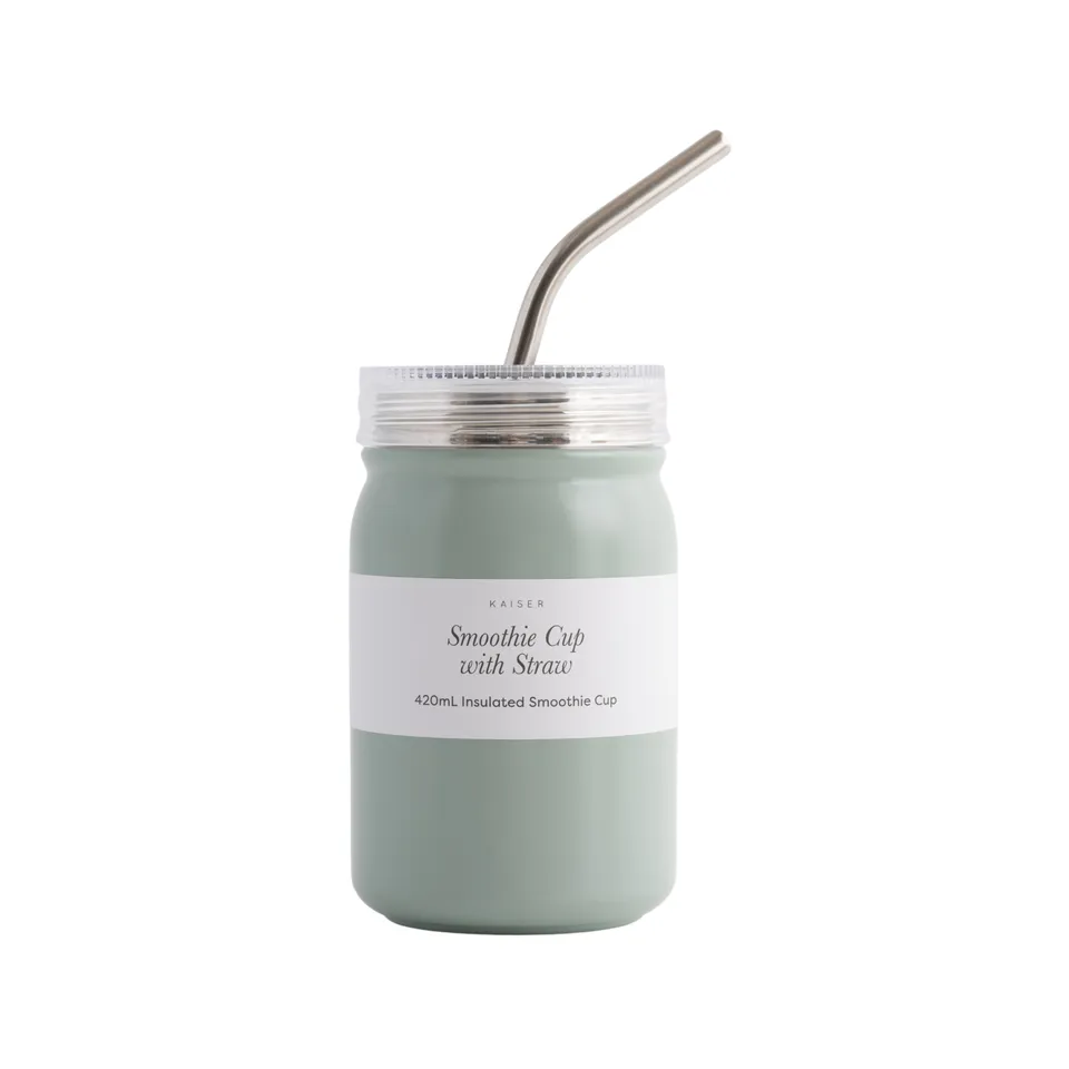 KaiserCraft House Series smoothie termokopp 420 ml salvie