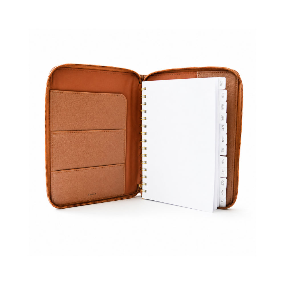 KaiserCraft ukeplanlegger 2027 beige med lomme