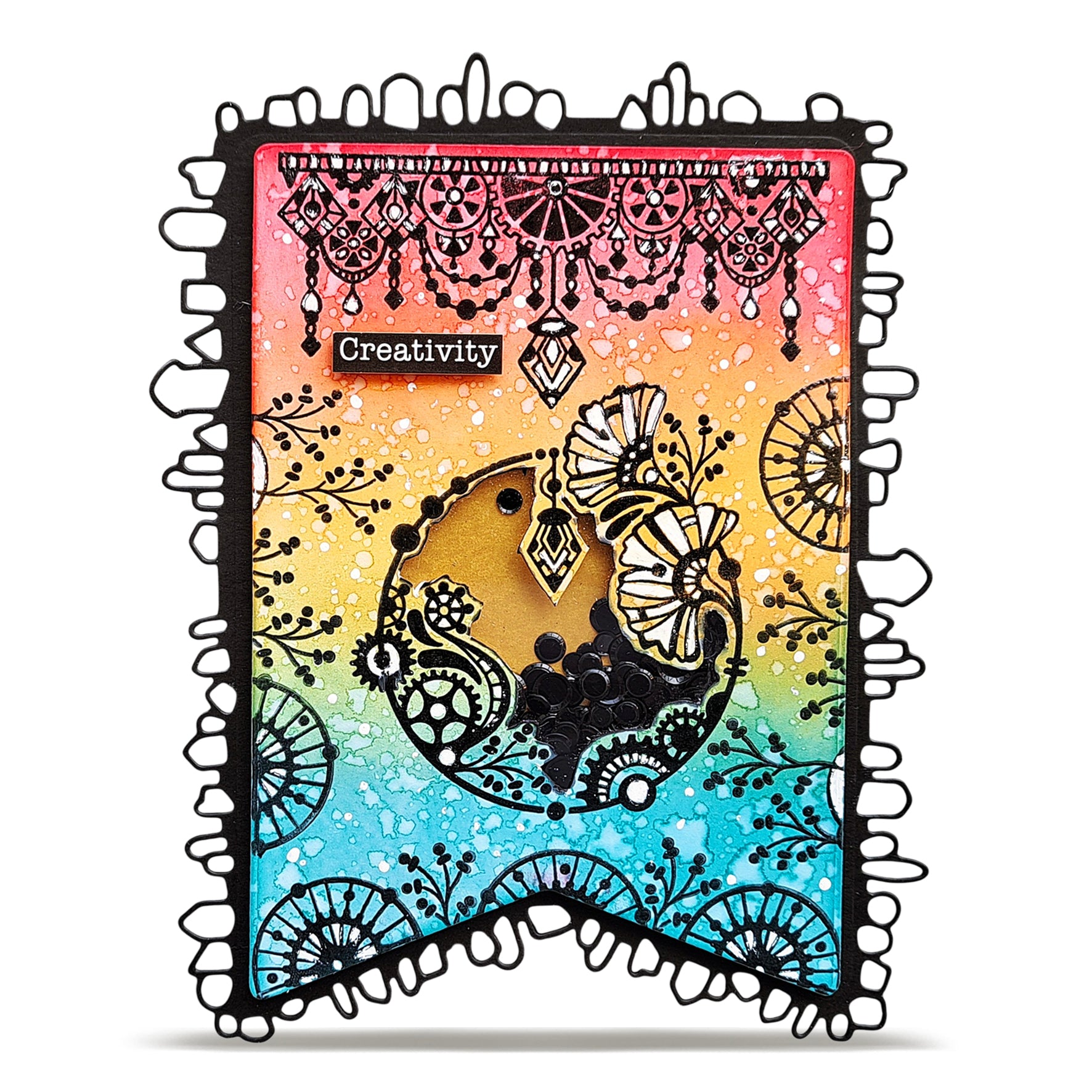 Aall and Create TP-1460 Cercle stempelsett A6 fotopolymer