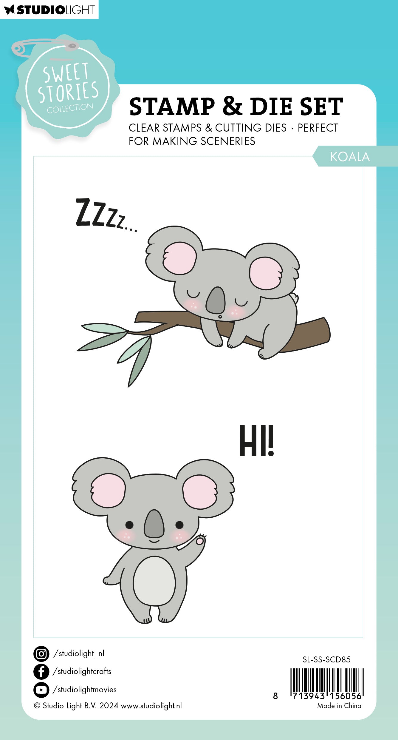 Studio Light Sweet Stories stempel dies Koala