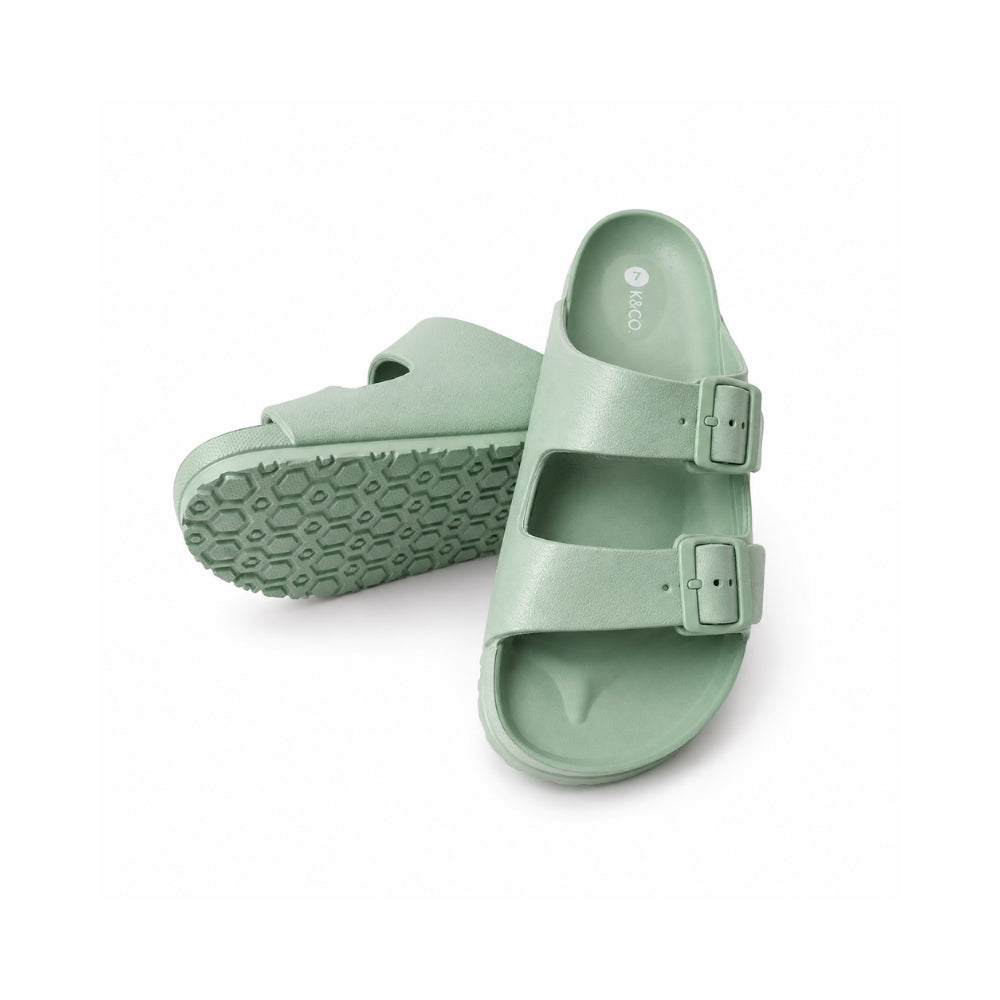 K&Co Sunset Spritz Seafoam badesandaler gummi