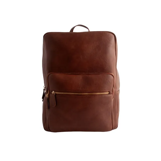 KaiserCraft Faux Leather ryggsekk tan kunstskinn 29x40 cm