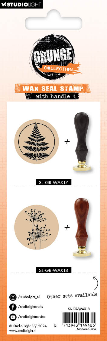 Studio Light Grunge voksstempel Grunge seglstempel