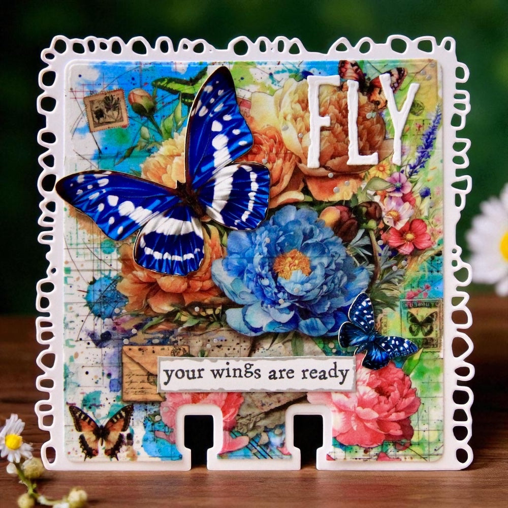 Aall and Create Layer-It-Up MT-142 washi tape Butterfly 10 m