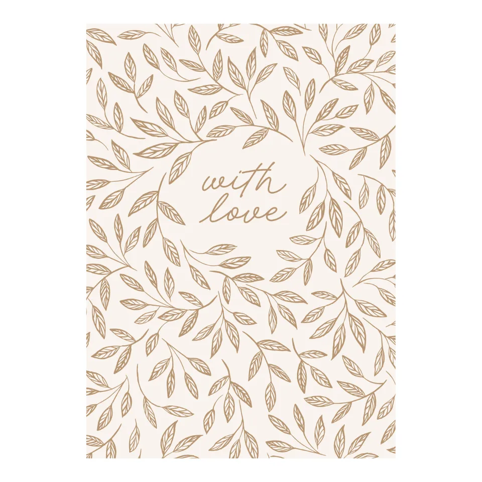 KaiserCraft Garden Meadow With Love gratulasjonskort
