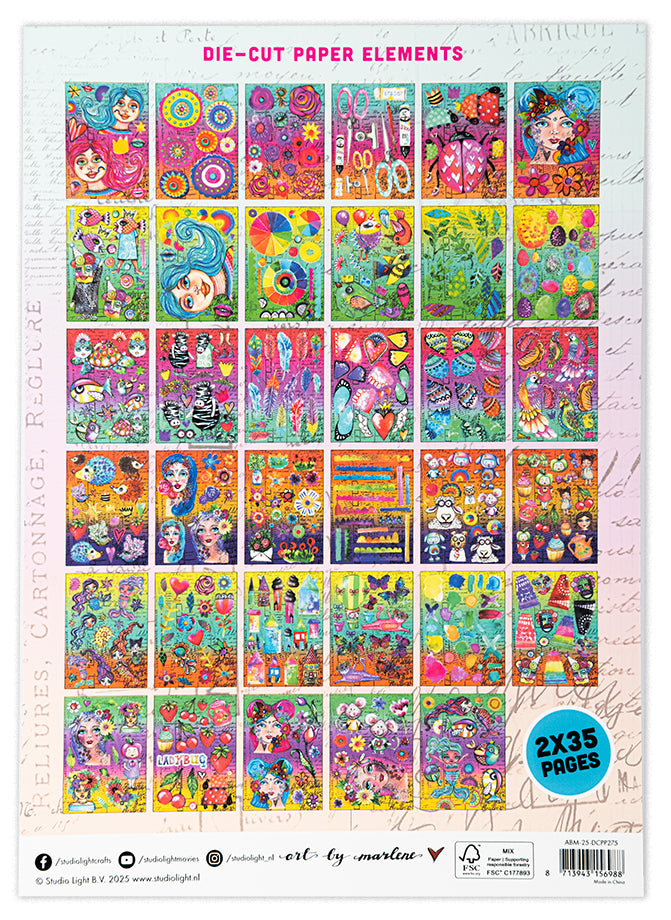 Studio Light Art by Marlene die-cut blokk extra big 2025