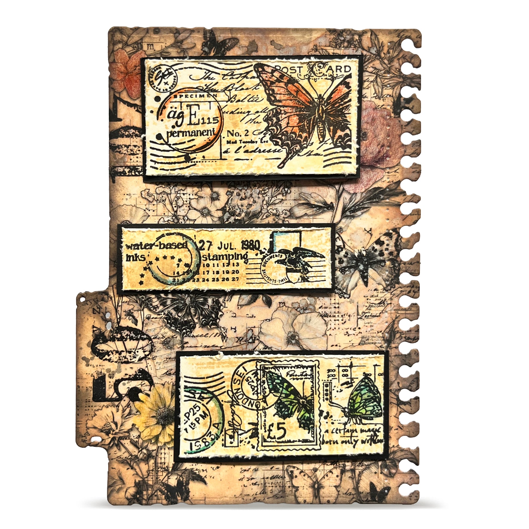 AALL & Create TP-1446 Fragments stempelsett A7 collage