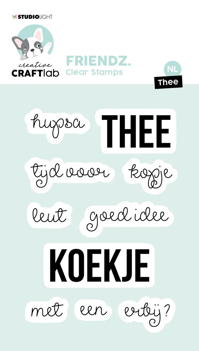 Studio Light Friendz Thee stempel